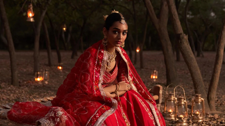 phulkari lehenga